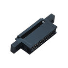 CE Pin Header Soket 2.54 Kulaklı İki Parçalı Stil PBT Siyah