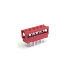 Kırmızı Mrc Bağlayın Idc Kablo Konektörü kurulu tel konnektörlere / Fosfor Bronz 1.27mm