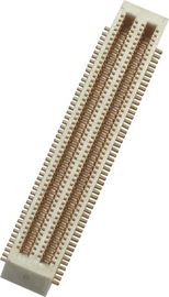 0.5mm 2 * 50P SMT Board-Board Bağlayıcıya Sahip Fosforlu PA9T Bronz Altın Flaş