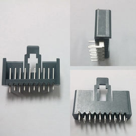 2.50mm Pitch 10 Pinli R / A DIP Gofret Muhafaza Teli Konnektör SN Kaplama
