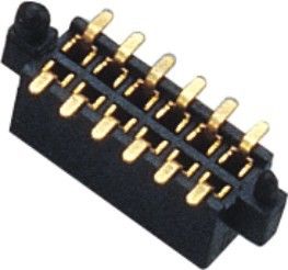 1.27mm Çift Sıralı 180 ° SMT Farklı Başlık ve Metalli Pin Başlık Bağlayıcı Dişi