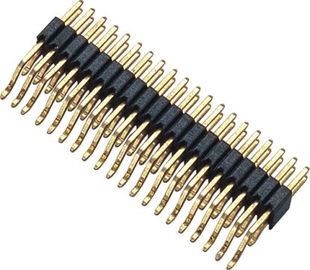 Çift Sıralı SMT Sağ Açılı Başlık Konnektörü 1.27 Mm Pitch PA9T 2x20 Pin