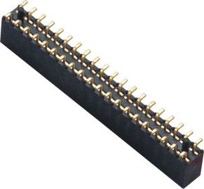 2.0mm SMT Dişi Konnektör LCP Arka Fosfor Bronz Altın Flaş