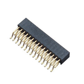 Kadın Başlık Konnektörü 2.0mm 90 ° SMT 2 * 15P DIP, pil konnektörü AU üzerinde Ni