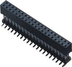 2.0mm pitch çift sıralı konnektör eklemek bir plastik SMT tipi LCP siyah ROHS