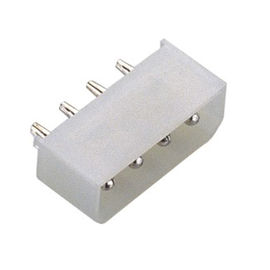 Düz Düz 5.08mm Tel Çekmece Hoparlör Kablosu Konektörleri PA66 Beyaz