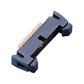 40P PA9T Siyah UL94V-0 Mandal Başlığı 1.27mm ejektör başlığı Sağ Açılı kısa tüp ambalaj