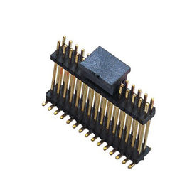 Çift Sıralı SMT Sağ Açılı Başlık Konnektörü 1.27 Mm Pitch PA9T 2x20 Pin