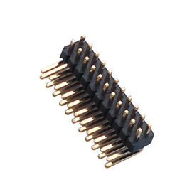 Çift Sıralı SMT Sağ Açılı Başlık Konnektörü 1.27 Mm Pitch PA9T 2x20 Pin
