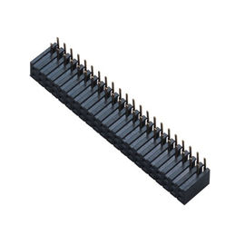 Fosfor Bronz 1.27mm 2x20 Erkek Başlık Çift Taraflı Ekleme 90 ° DIP H = 3.45 ROHS