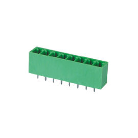 Erkek Takılabilir Düz DIP PA66 Terminal Blokları Konnektör 3.5mm 8P Kulakla