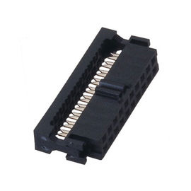 20 pin 2.00mm IDC Soket Konnektör Dişi Bump PBT Fosfor Bronz Sel Au / Sn