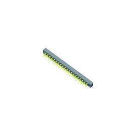 2.0mm DIP Fiş Konnektörü 2 * 12P PBT Siyah P / Bronz Kalay Kaplama ROHS