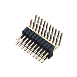 Çift Sıralı Pin Başlık Konnektörü 1.27 * 2.54mm Pirinç H 2.5 6 Ni üzerinde Au veya Sn
