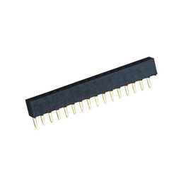 3.96 Pitch Pcb Dişi Başlık Tek Sıralı H = 8.9mm Temas Direnci 30mΩ Max