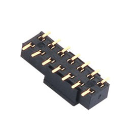 2.0mm SMT Dişi Konnektör LCP Arka Fosfor Bronz Altın Flaş