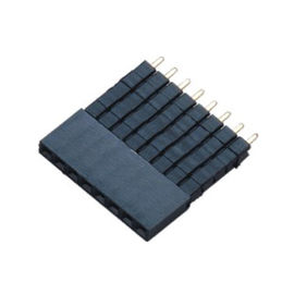 2.0mm Çift Sıralı Dişi Başlık Konnektörü H 6.35 180 ° DIP ADD Muhafaza Sinyal iletimi
