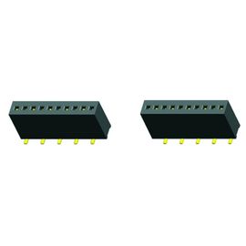2.0 Dişi Başlık Tek Sıralı SMT PA9T TİP1 Veya TİP2 Yüksek 4.3 AU üzeri Ni