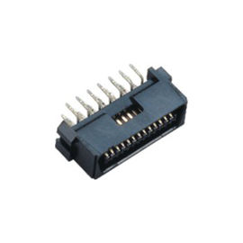 1.27mm T Tipi Erkek Bilgisayar Pim Konnektörleri 68 Pin Konnektör 90 ° DIP PBT Fosfor Bronz