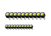 WCON 2,54 mm Yuvarlak Pin Başlığı Şarkıcı Satır 180 ° DIP H = 3,0 PPS uzunluk 8,3 mm siyah ROHS